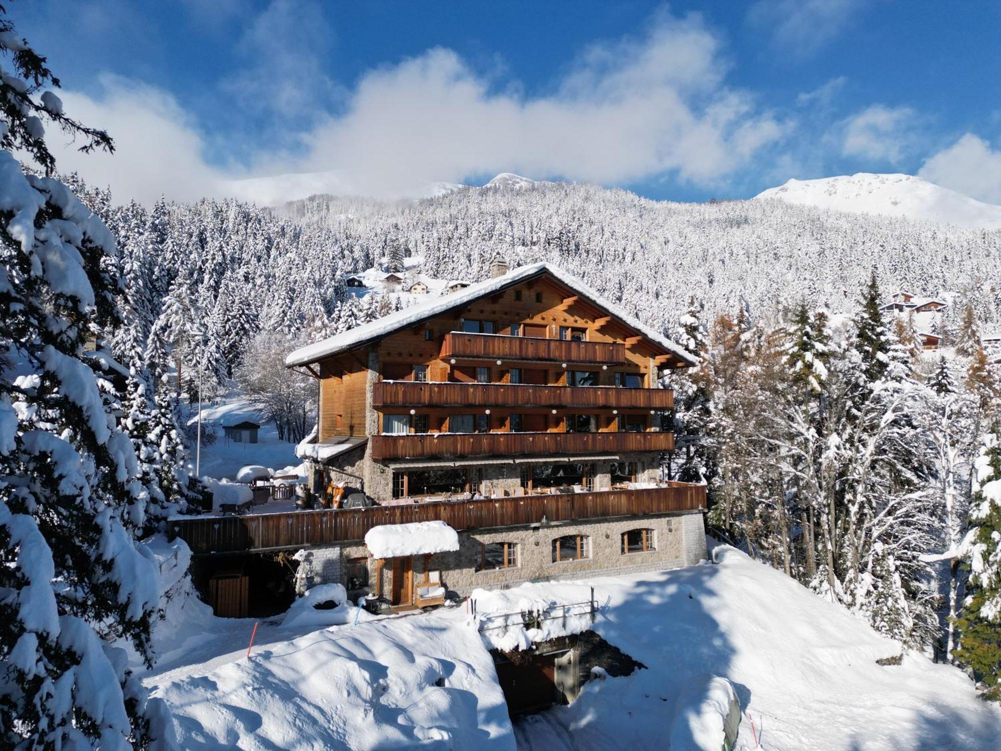 Colorado Riders Chalet Crans-Montana Exteriér fotografie